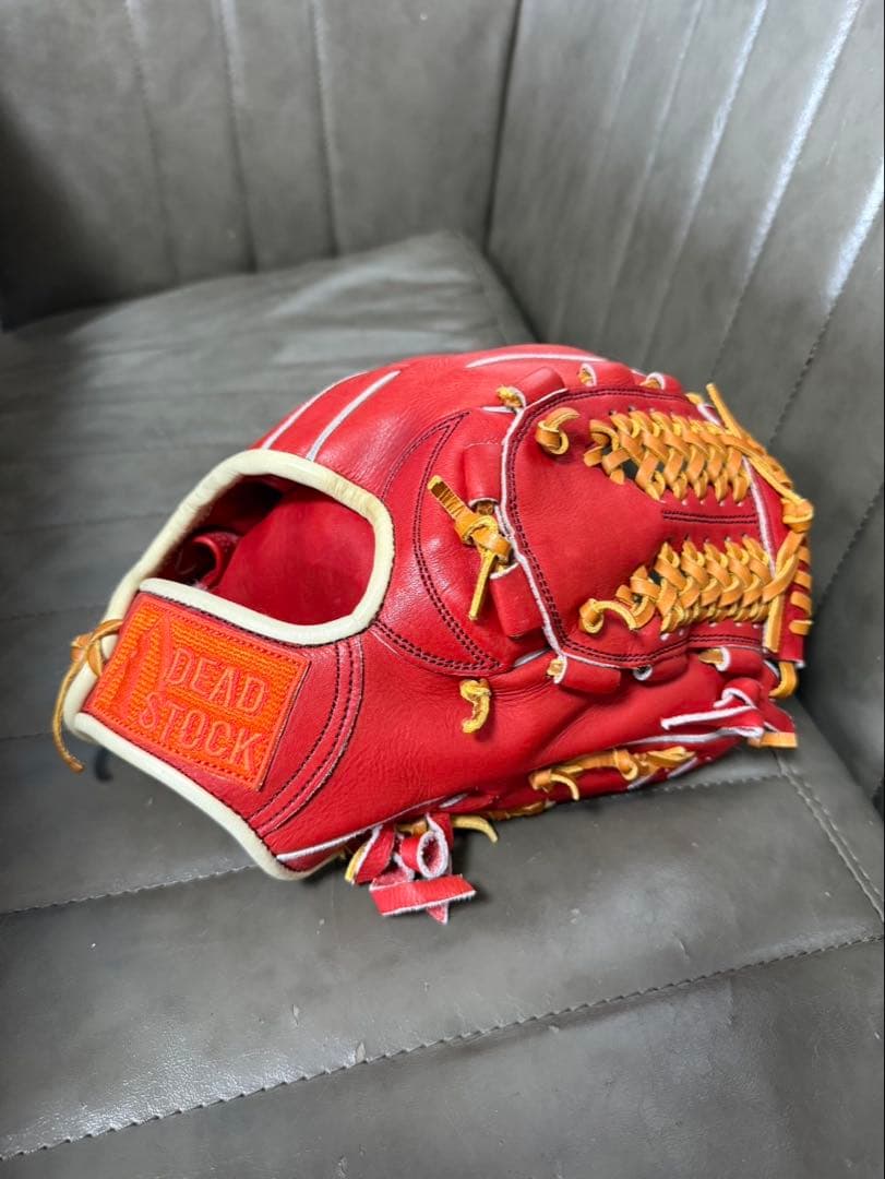 DEADSTOCK 硬式用ジュテルレザーグローブ