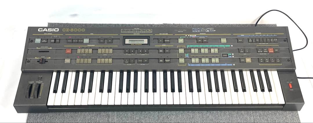 CASIO CZ-5000 SYNTHESIZER デジタルシンセサイザー