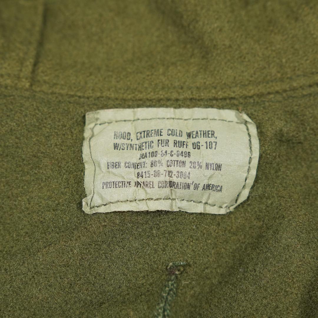 米軍実物 M-65フィッシュテールパーカ フルセットXS モッズコート 菅田将暉