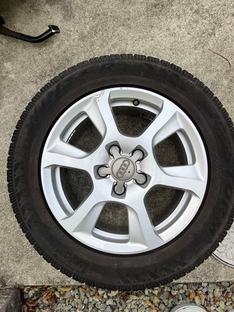 アウディ純正ホイール＆スタッドレスタイヤ4本セット 225/55R16