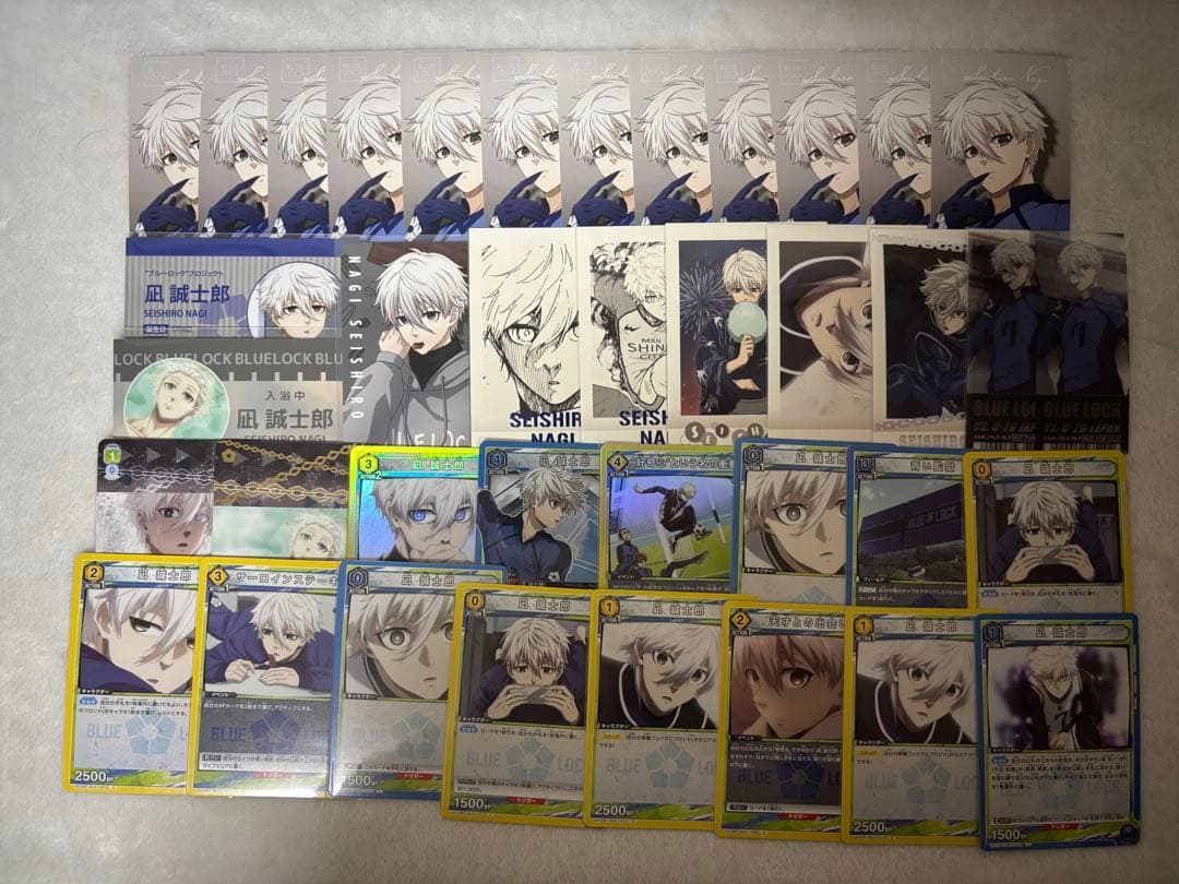 凪誠士郎 缶バッジとカードセット