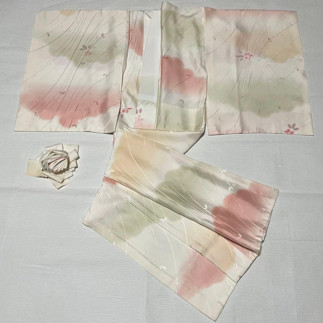 7. 最高級　長襦袢　正絹　未使用　極美品　証紙有り