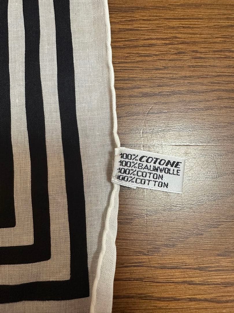 【最終値下げ】CHANEL シャネル ハンカチ 100%コットン