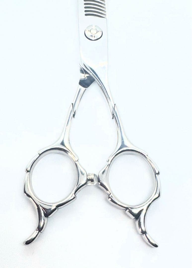 ⑥コバルトV金10号 セニングシザー ●メガネ●15%●美容●理容●美容師●鋏
