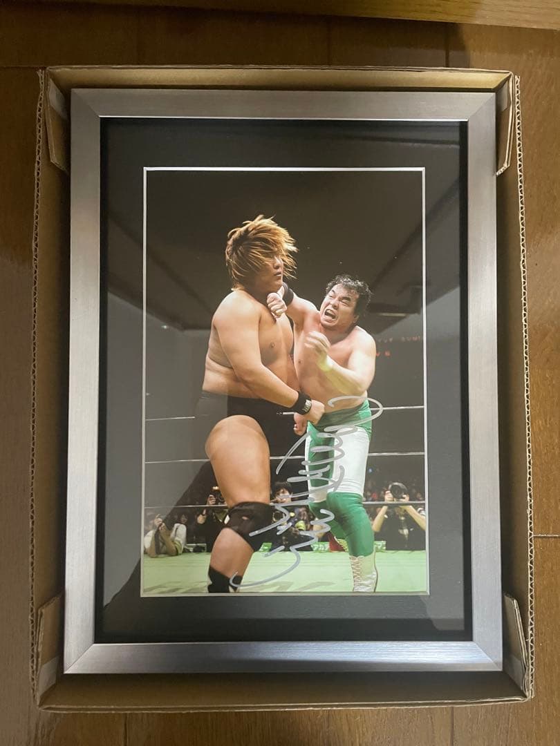 三沢光晴選手　直筆サインフォトフレーム