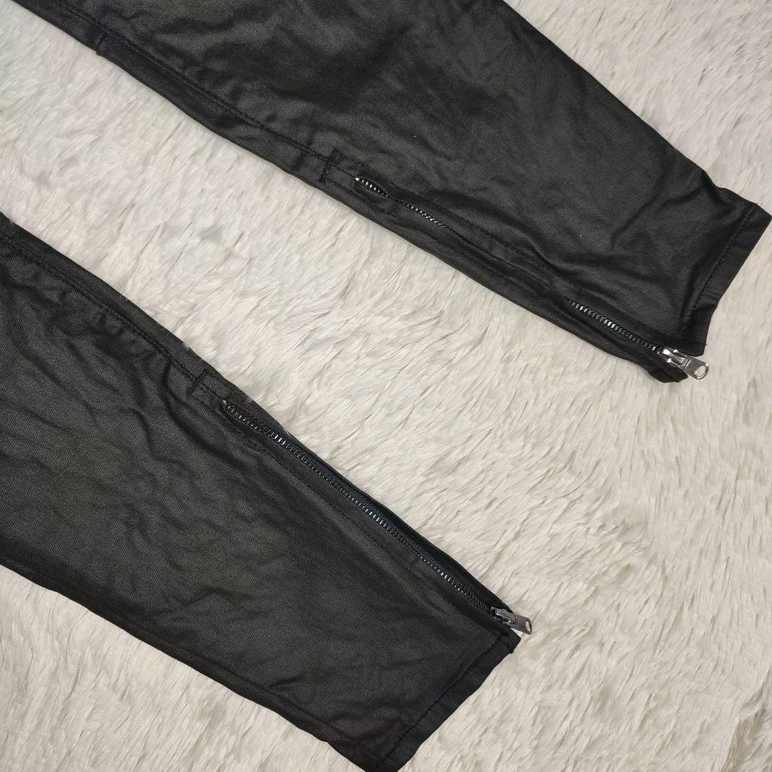 mnml size 28 スキニーデニム ブラック コーティング ミニマル