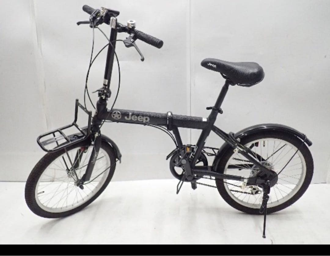 【侑さま専用】Jeep 折りたたみ自転車 ブラック