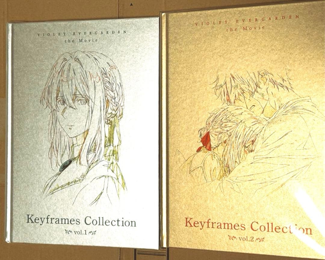 【新品】劇場版 ヴァイオレット・エヴァーガーデン　原画集　vol.1 vol.2
