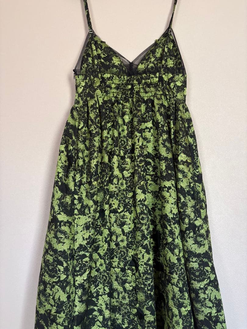 週末まで値下げMAISON SPECIAL ジャガードボリュームキャミワンピース