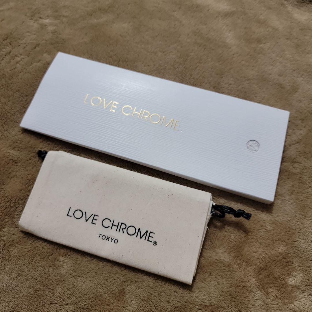 【新品/匿名配送】LOVE CHROME K24GP スカルプカッサ ゴールド