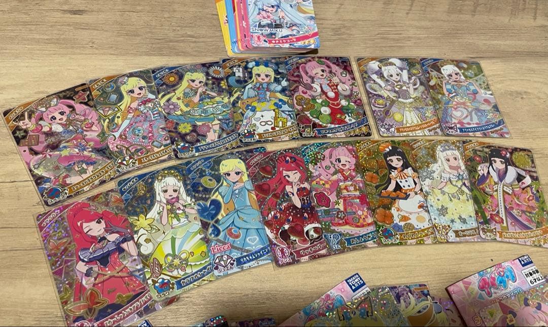 アイプリ　メモリアルカードパック　つむぎ　みつき　ひまり　他星4 まとめ売り