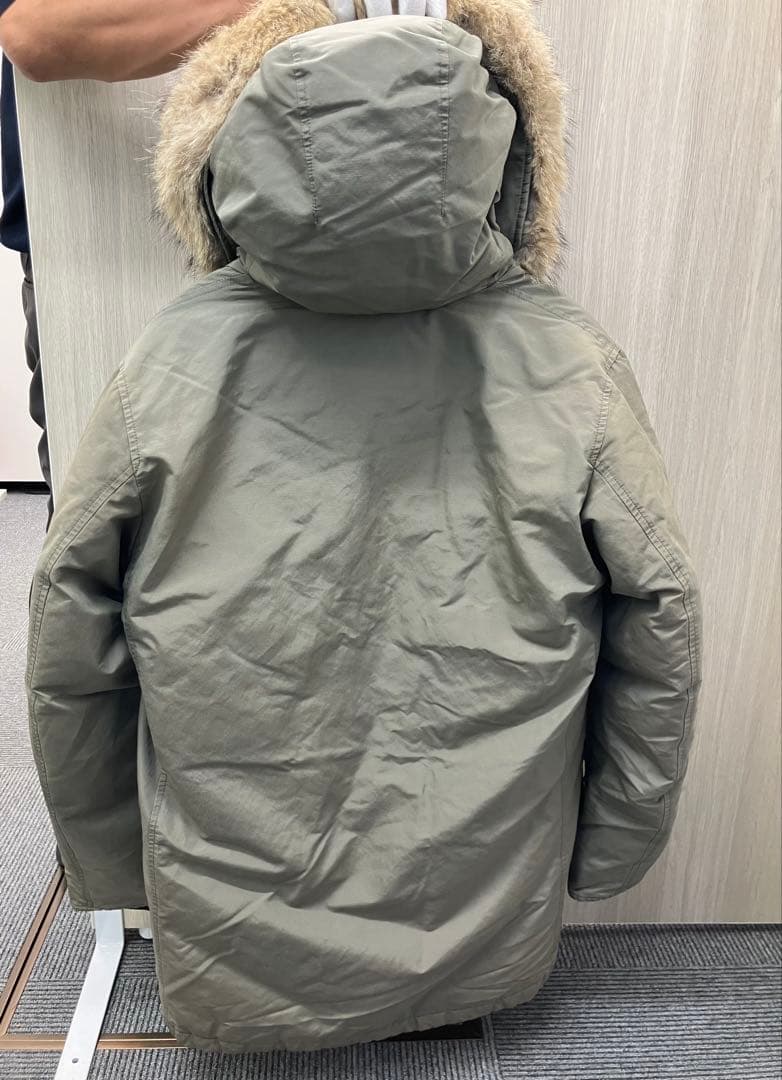 ウールリッチ　ミリタリージャケット ファー付き