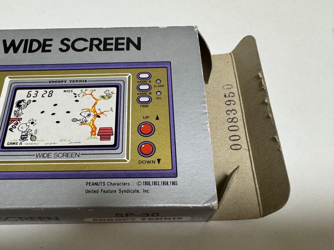 任天堂 ゲーム&ウォッチ SP-30 スヌーピーテニス