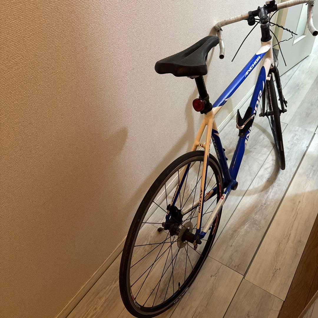 ANCHOR ロードバイク 青/白