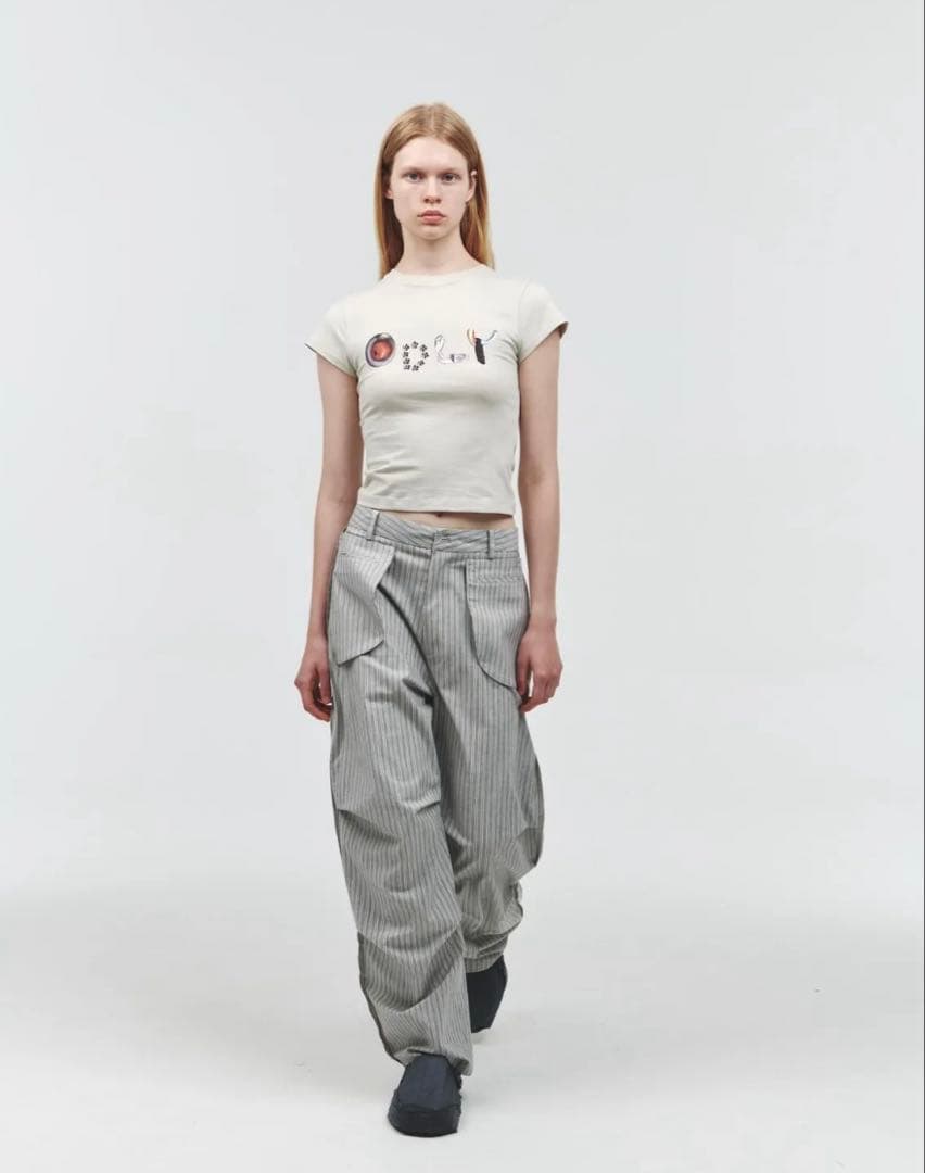 パンツ ODLYWORKSHOP Gravel Knee Dart Trousers