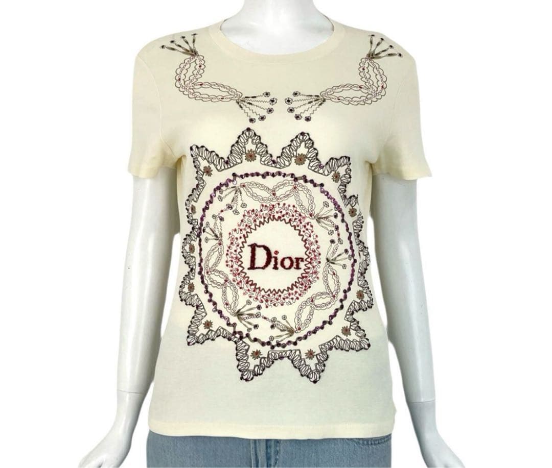 極美品 Christian Diorクリスチャンディオール ガリアーノ期Tシャツ