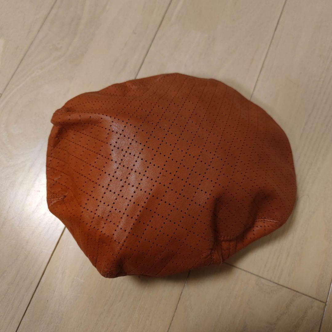 GUCCI 羊革 ハンチング ディアマンテ イタリア製