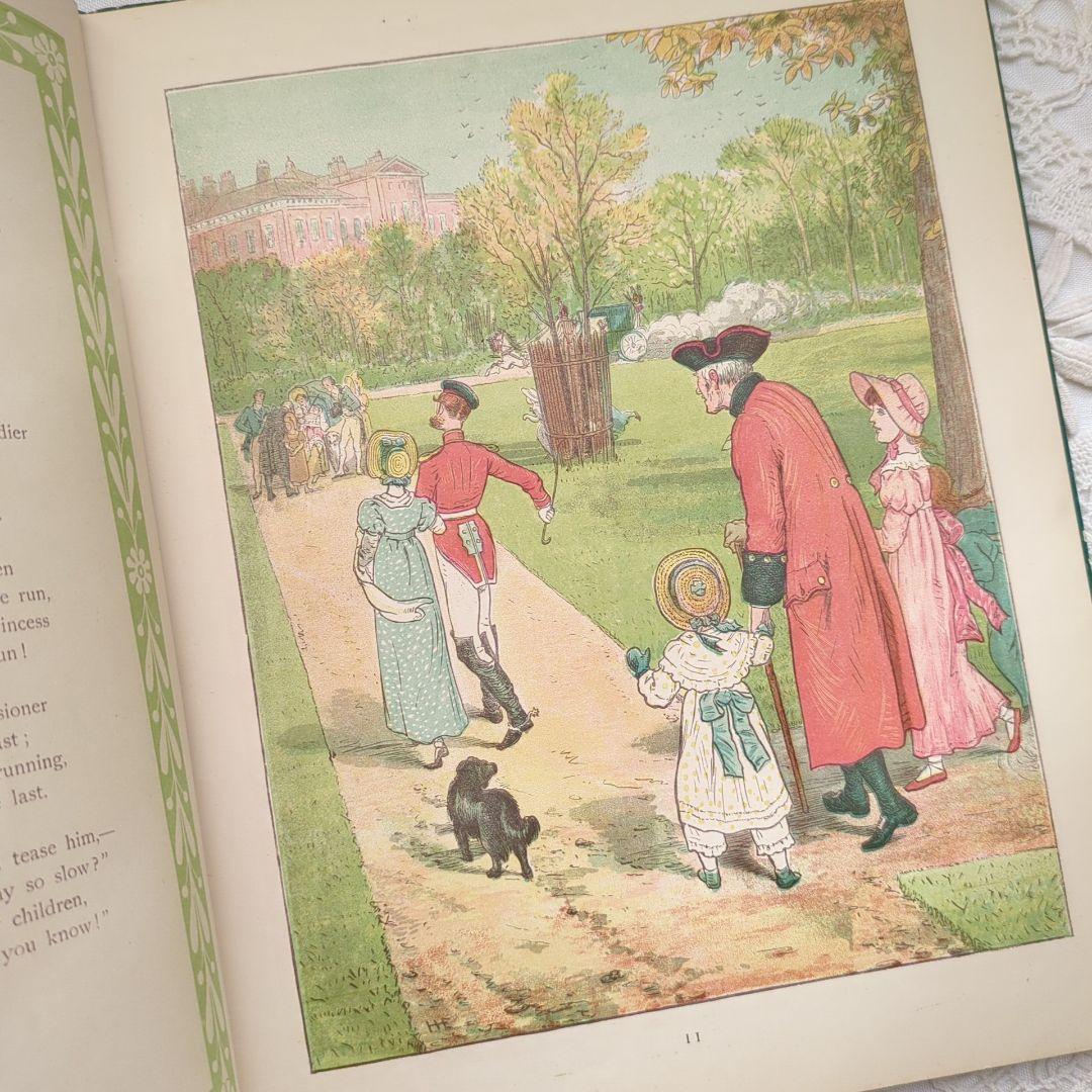 超稀少1881アンティーク絵本 洋書古書 児童書 ヴィクトリアン 初版本