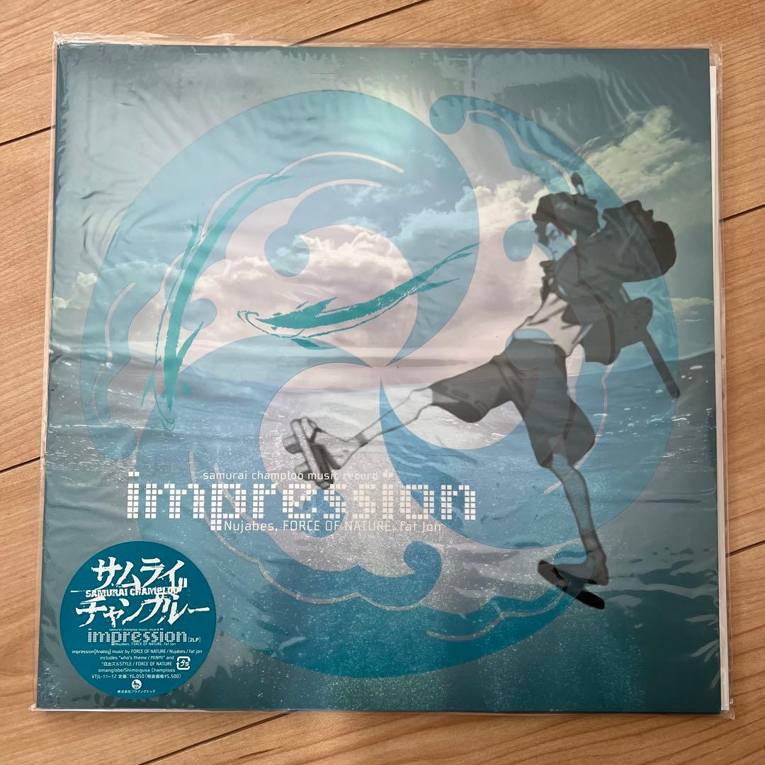 サムライチャンプルー　samurai champloo　アナログ版 2セット