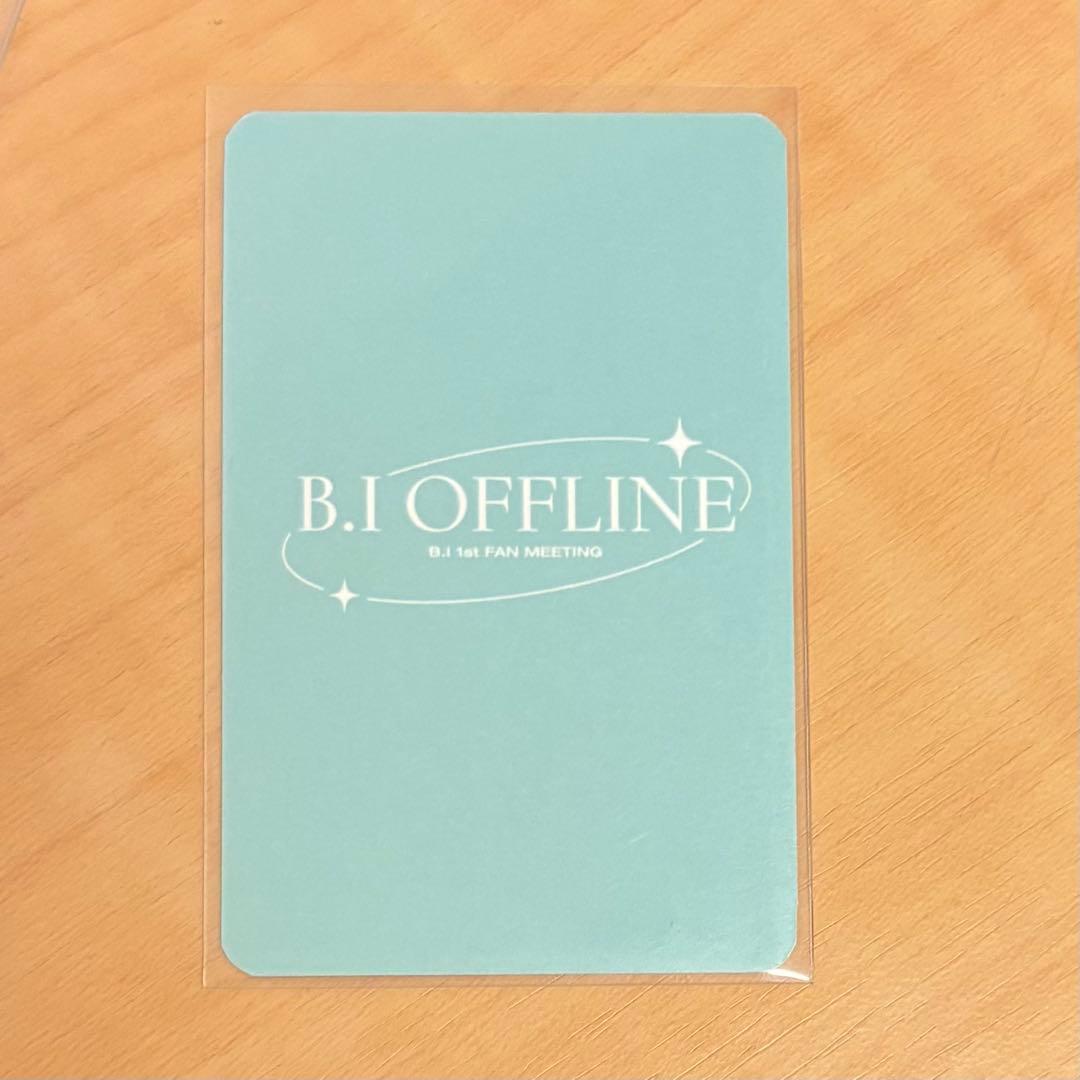 B.I ハンビン 1st fanmeetingトレカ