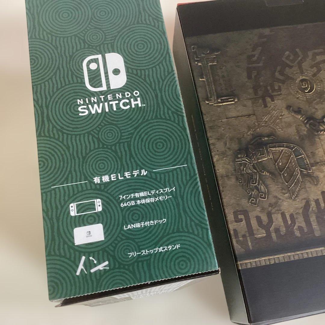 新品未開封　任天堂swith 本体　ゼルダの伝説　+ソフト+ 特典