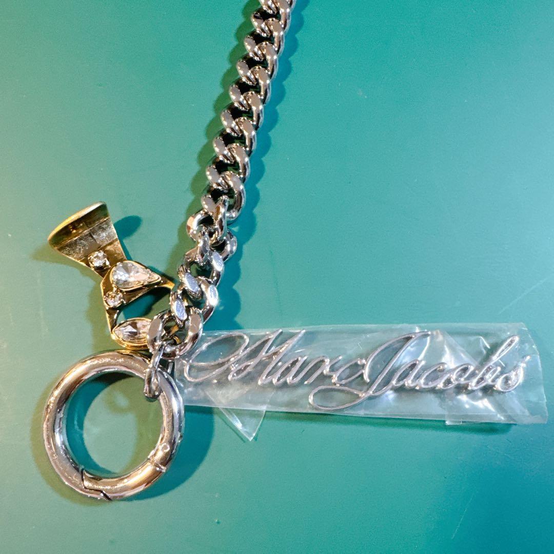 【セール最終価格】MARC JACOBSマークジェイコブス ストラップ チェーン