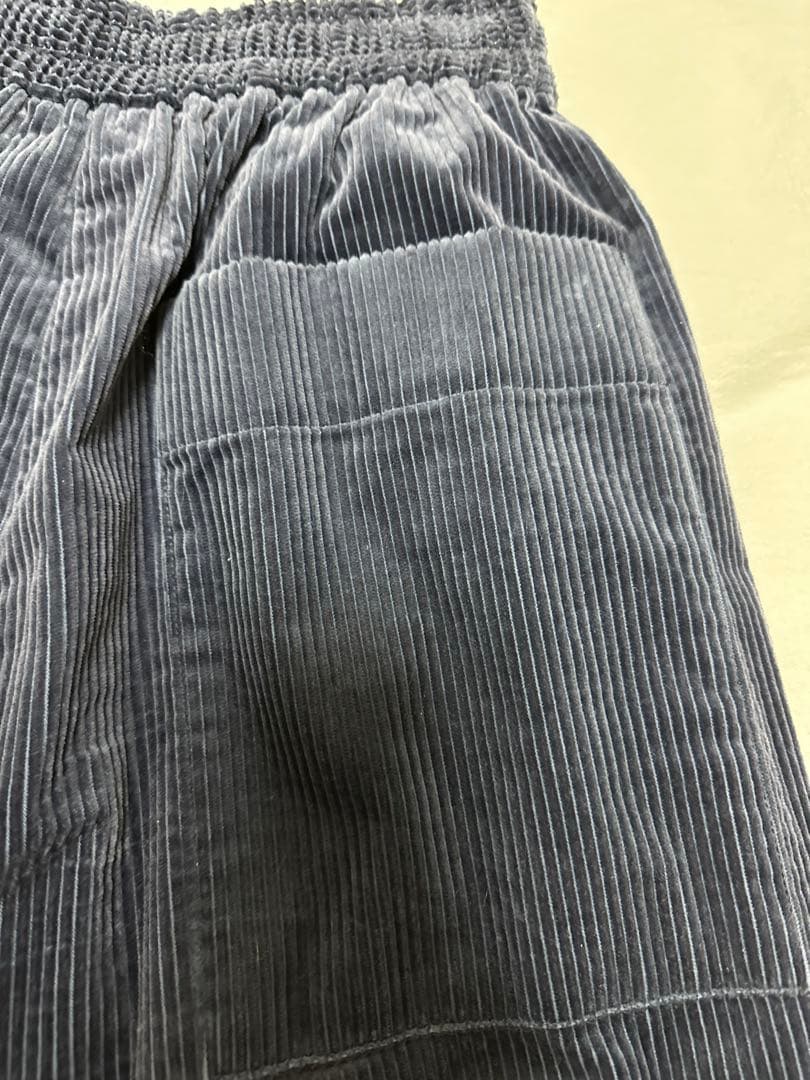 nicholson & nicholson 〈別注〉ワイドドローコードパンツ