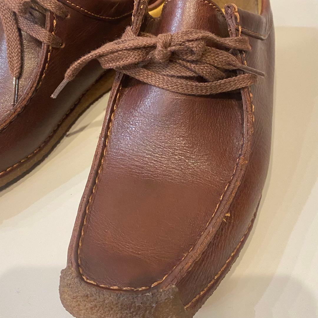美品 Clarks Wallabee クラークス ワラビー ナタリー 本革 24