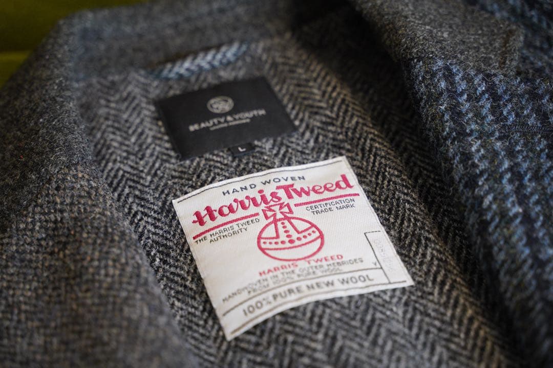 ユナイテッドアローズHarris Tweed テーラードジャケット即発送ビームス