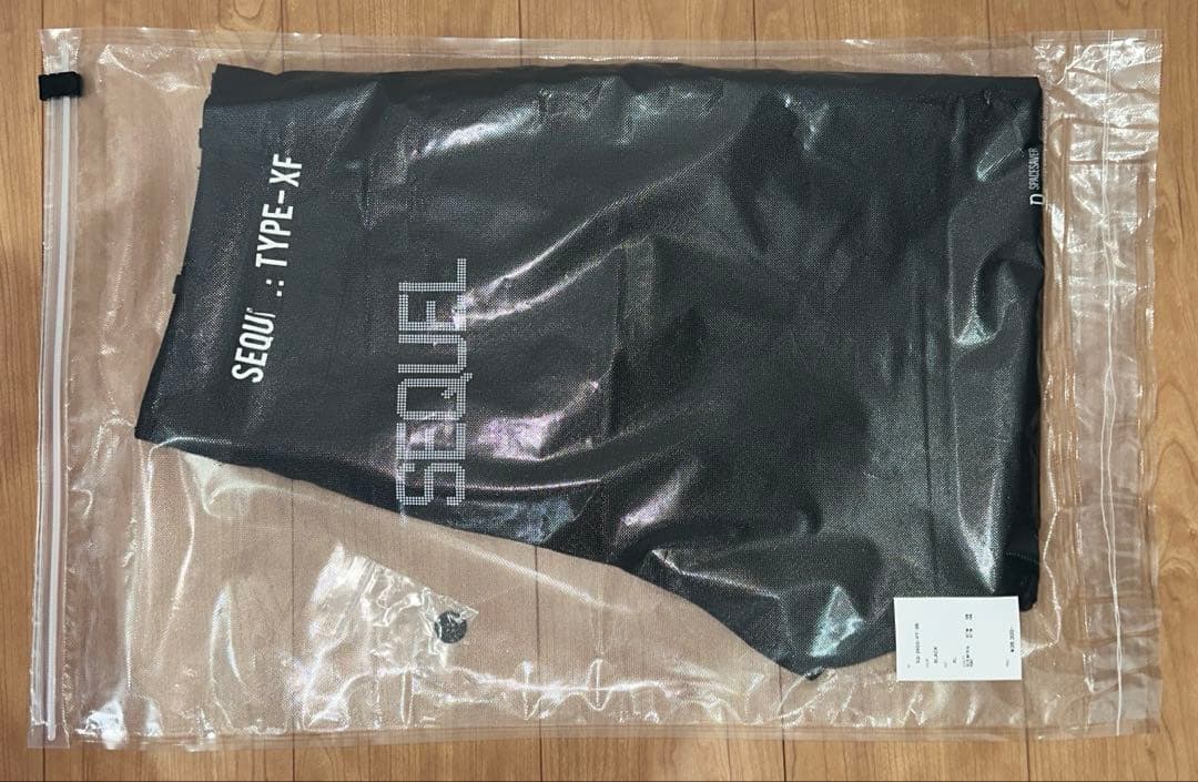 24SS SEQUEL CHINO PANTS TYPE-XF黒シークエルXL