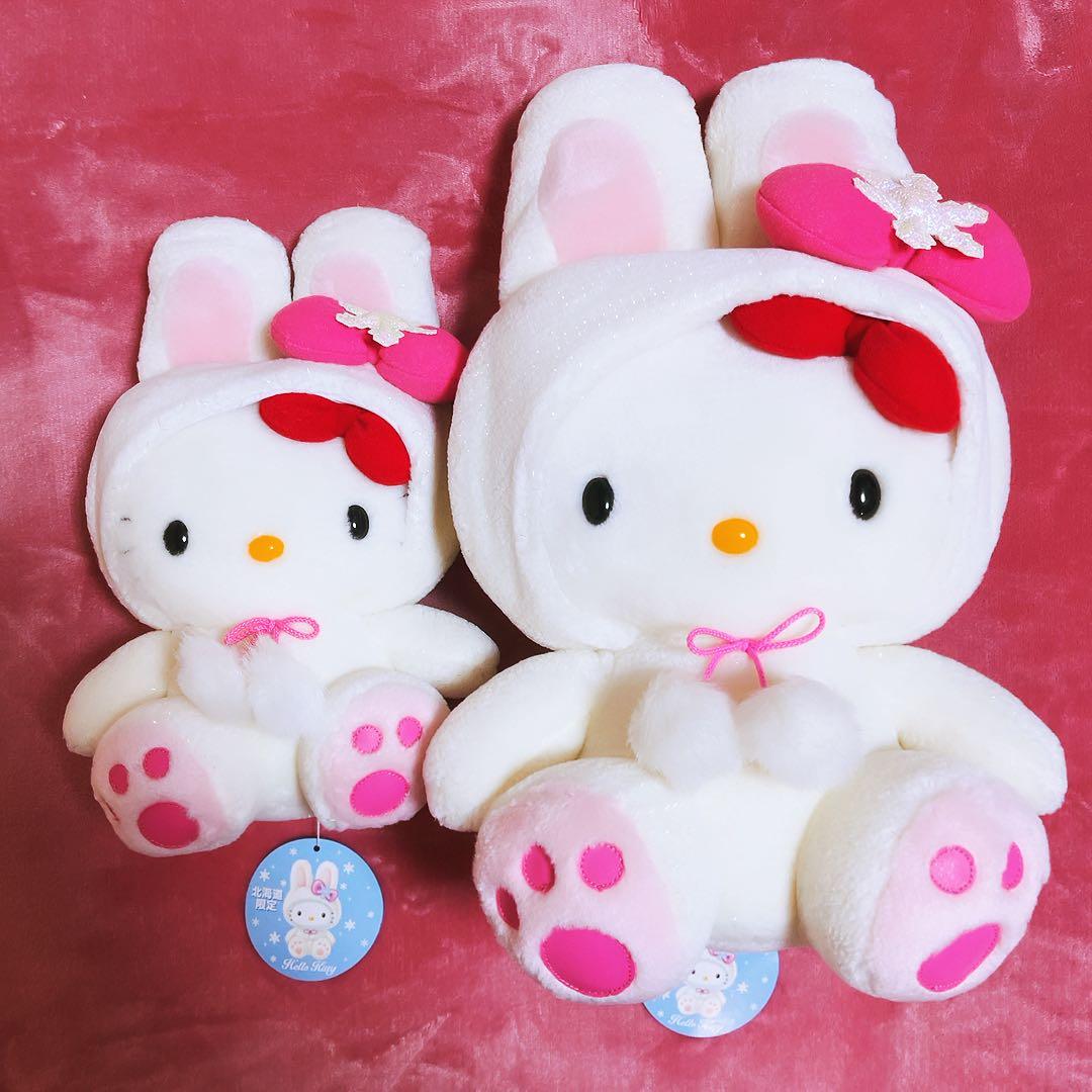 希少レア　ハローキティ　北海道　雪うさぎ　SM 2000年製 サンリオ　レトロ