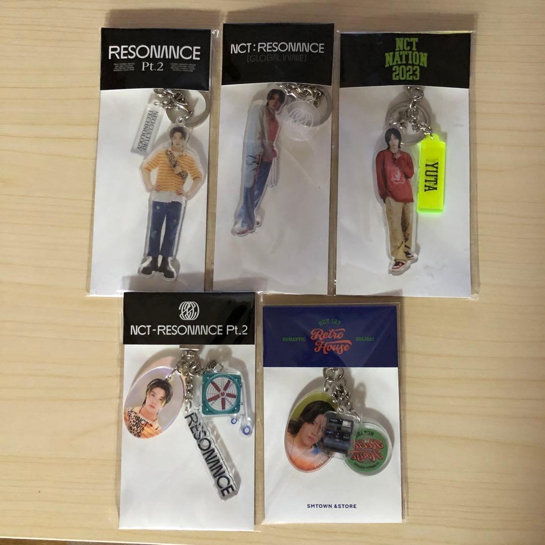 NCT ユウタ アクリル キーリング トレカなし