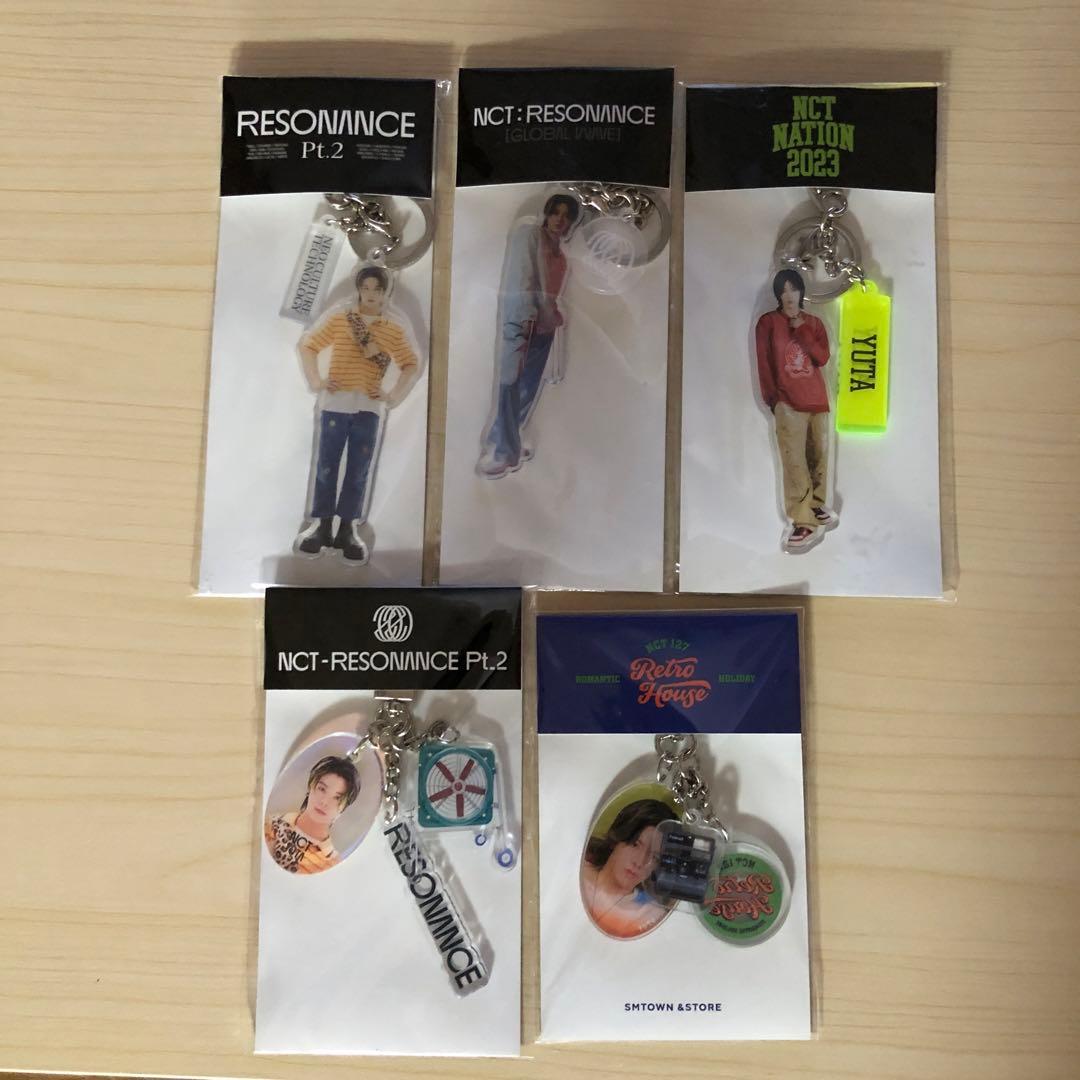 NCT ユウタ アクリル キーリング トレカなし