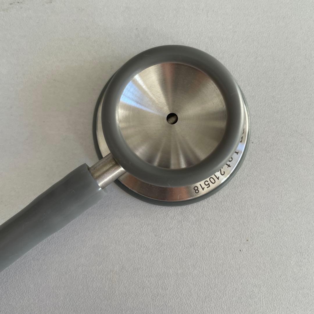 MDC ドクターパイールベーシック聴診器 グレー 取扱説明書付き 医療用