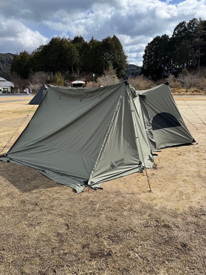 ONETIGRIS ソロホームステッドTC ＋前幕＋ポールのフルセット