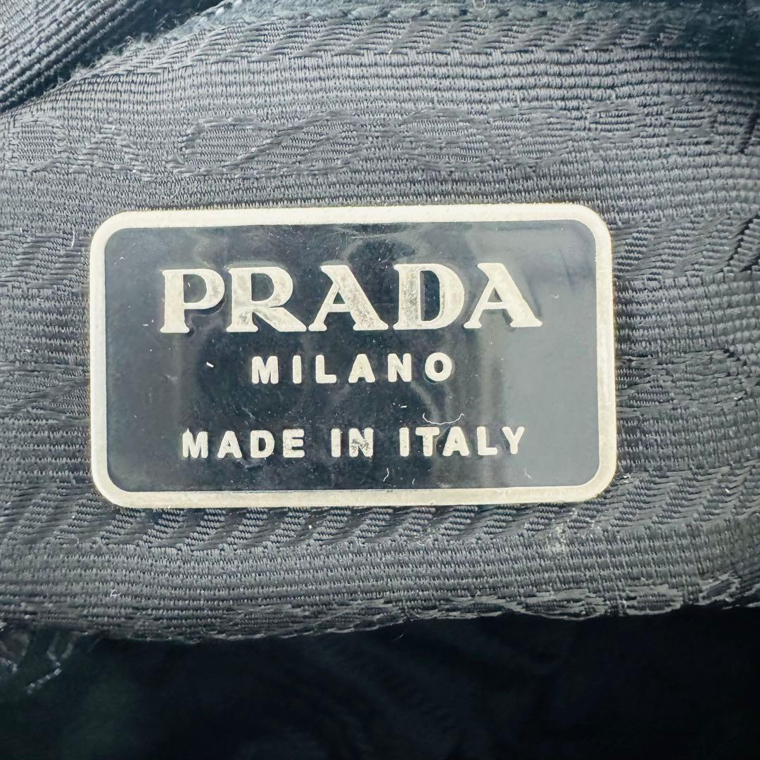 ✨PRADA✨プラダ✨ナイロン✨ロゴ✨ブラック✨トートバッグ✨