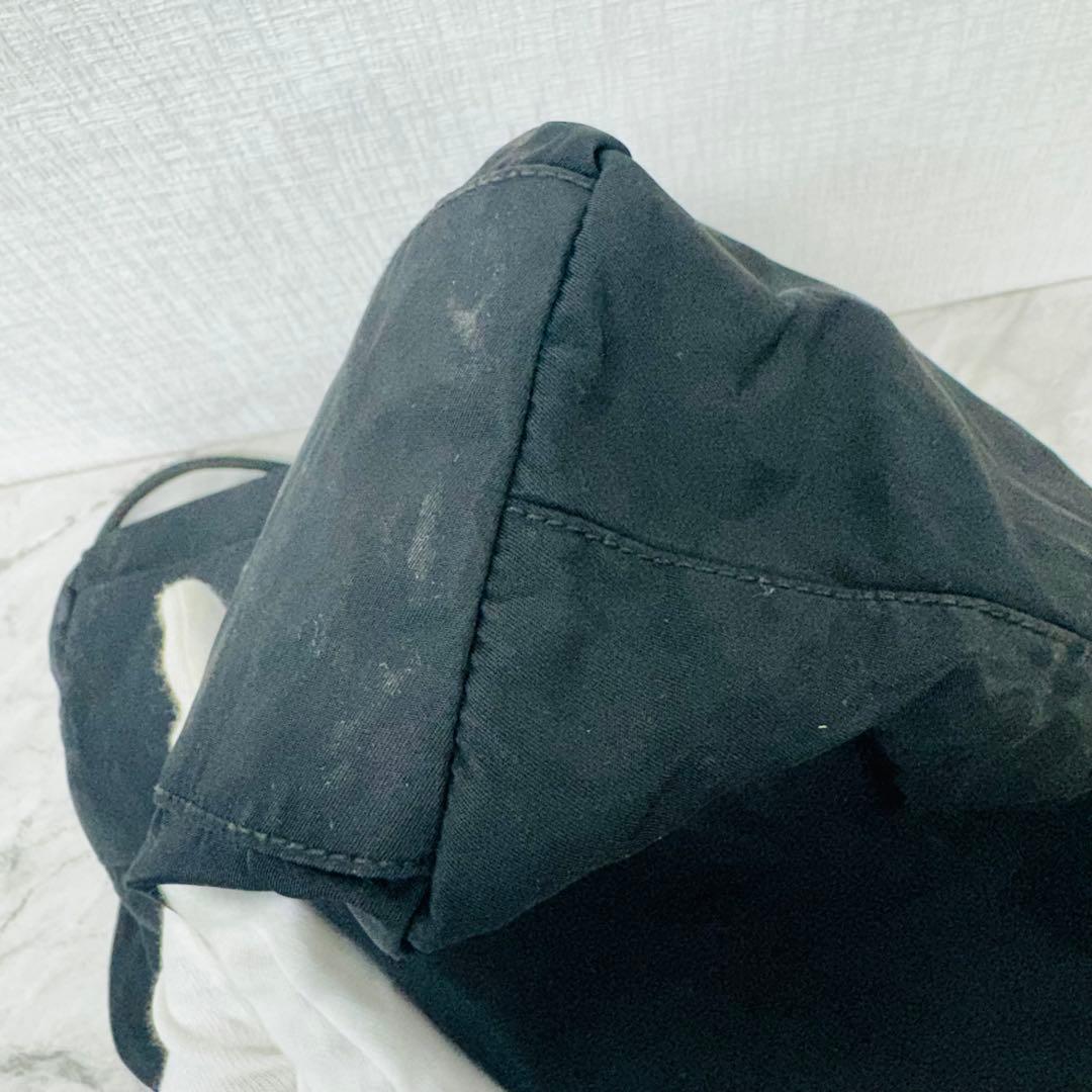 ✨PRADA✨プラダ✨ナイロン✨ロゴ✨ブラック✨トートバッグ✨