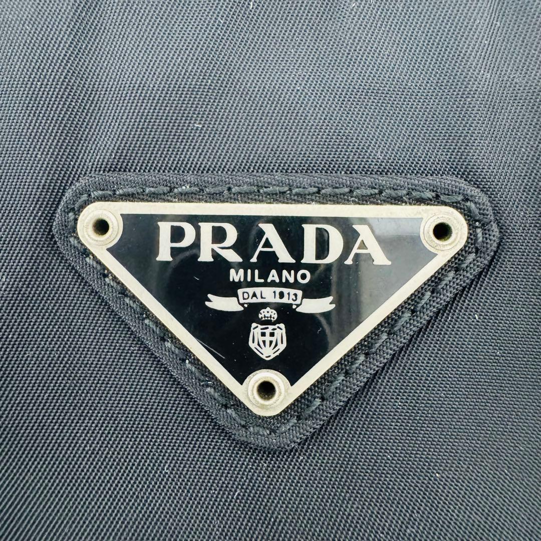 ✨PRADA✨プラダ✨ナイロン✨ロゴ✨ブラック✨トートバッグ✨