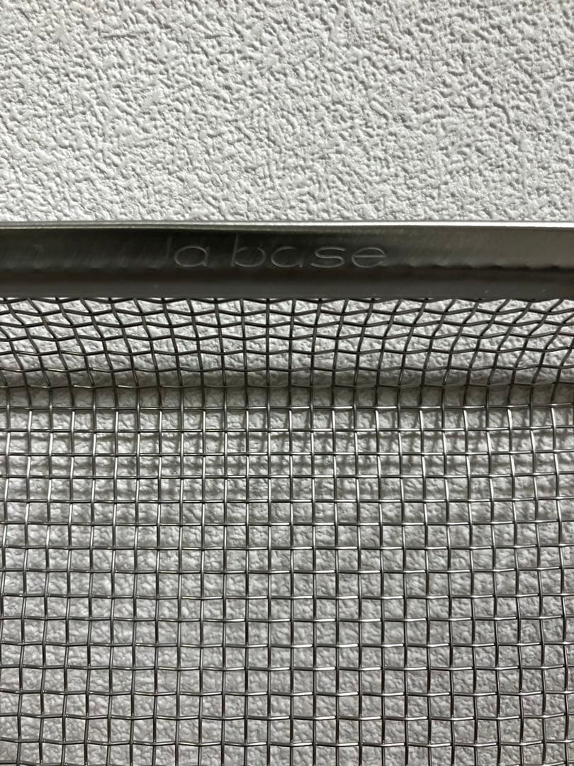 la base ラバーゼ　ステンレス角バット　角ザル　ボウル×2　4セット