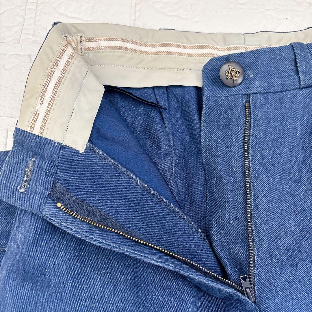 エルメス　デニムパンツ　テーパードパンツ　38 HERMES カジュアル