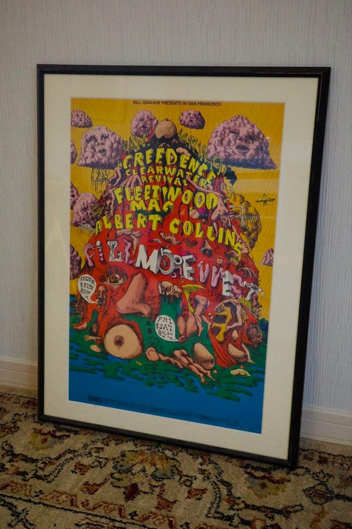 bill graham filmore west コンサートポスター
