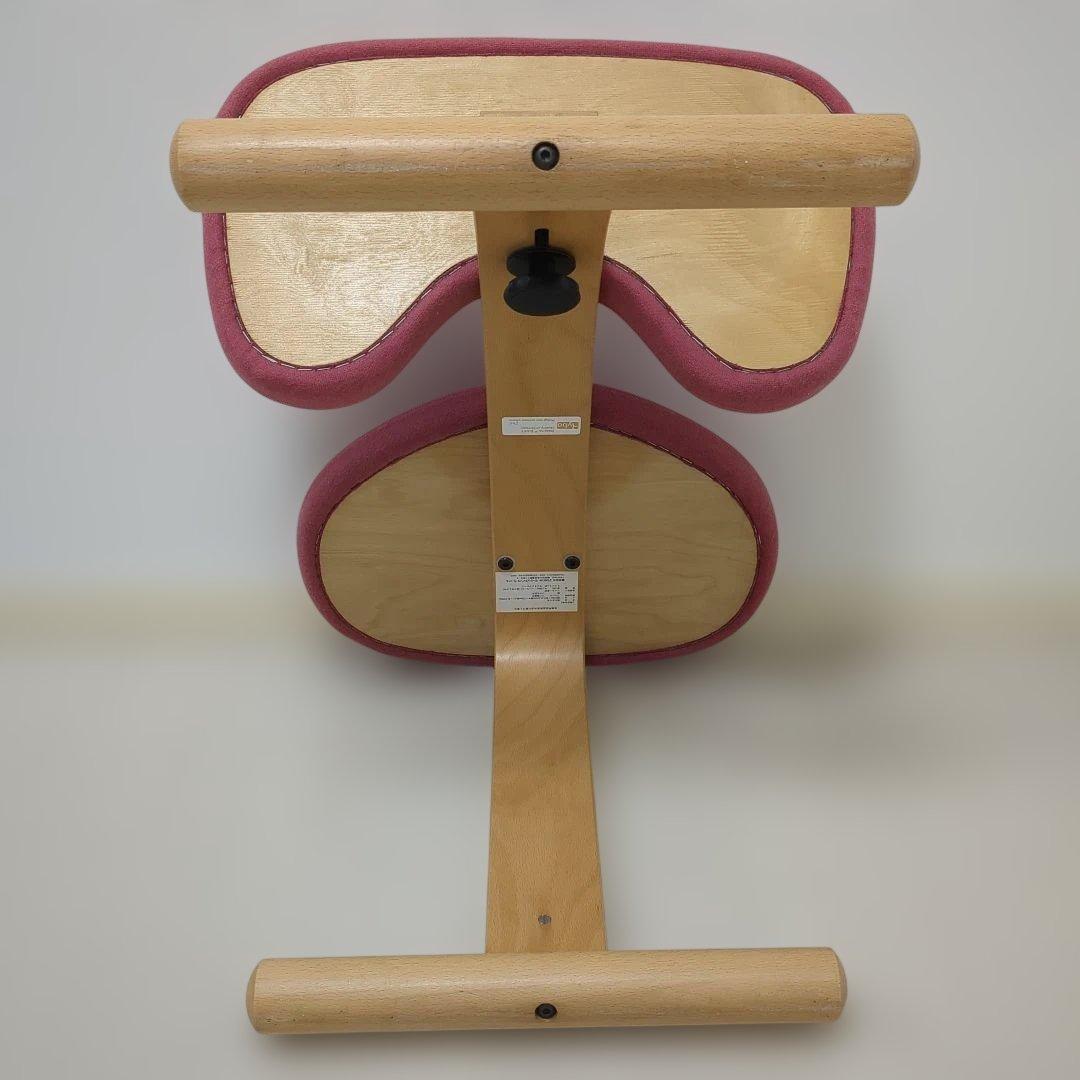 Rybo　リボ　バランスチェア　イージー　ピンク　キッズ、大人姿勢矯正椅子