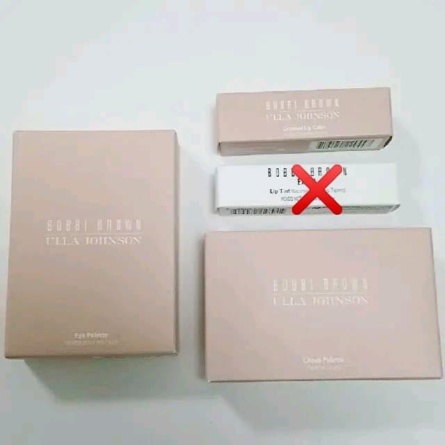 ３点セット限定ウラジョンソン ボビイブラウン新品ルル ミヌ エスメ スパークル