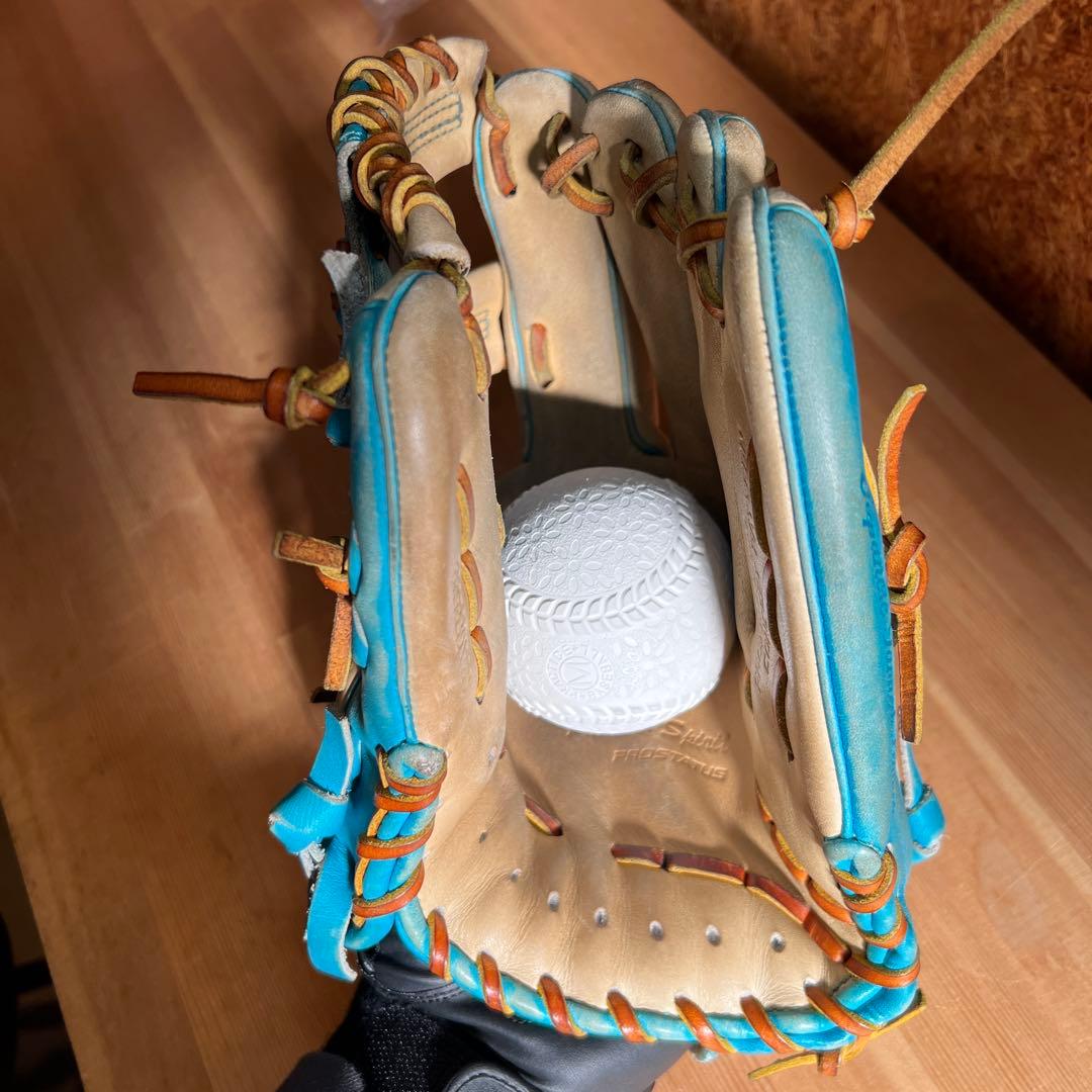 ZETT プロステ　軟式グローブ 源田モデル