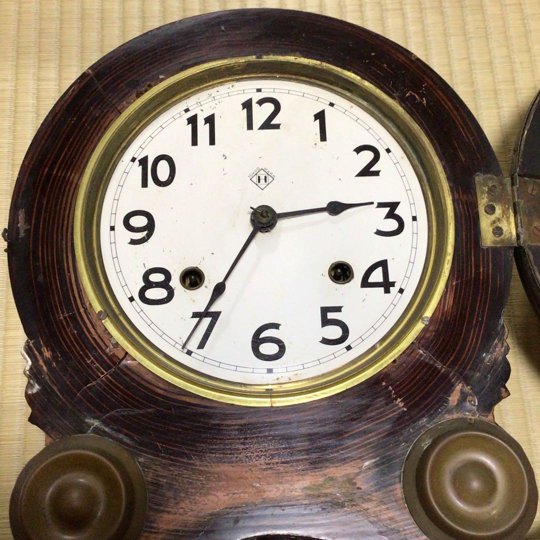 TOKYO MARK(H)振り子時計　ゼンマイ巻き　レトロ　アンティーク