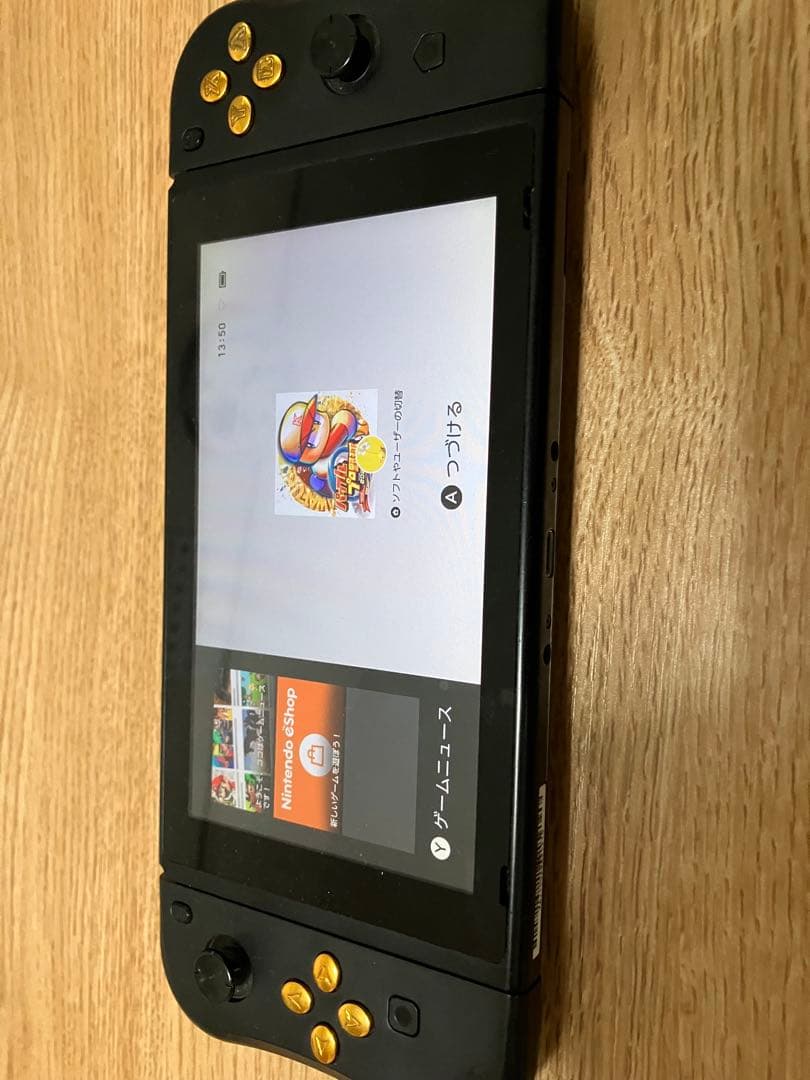 Nintendo Switch 本体 ゴールドボタン