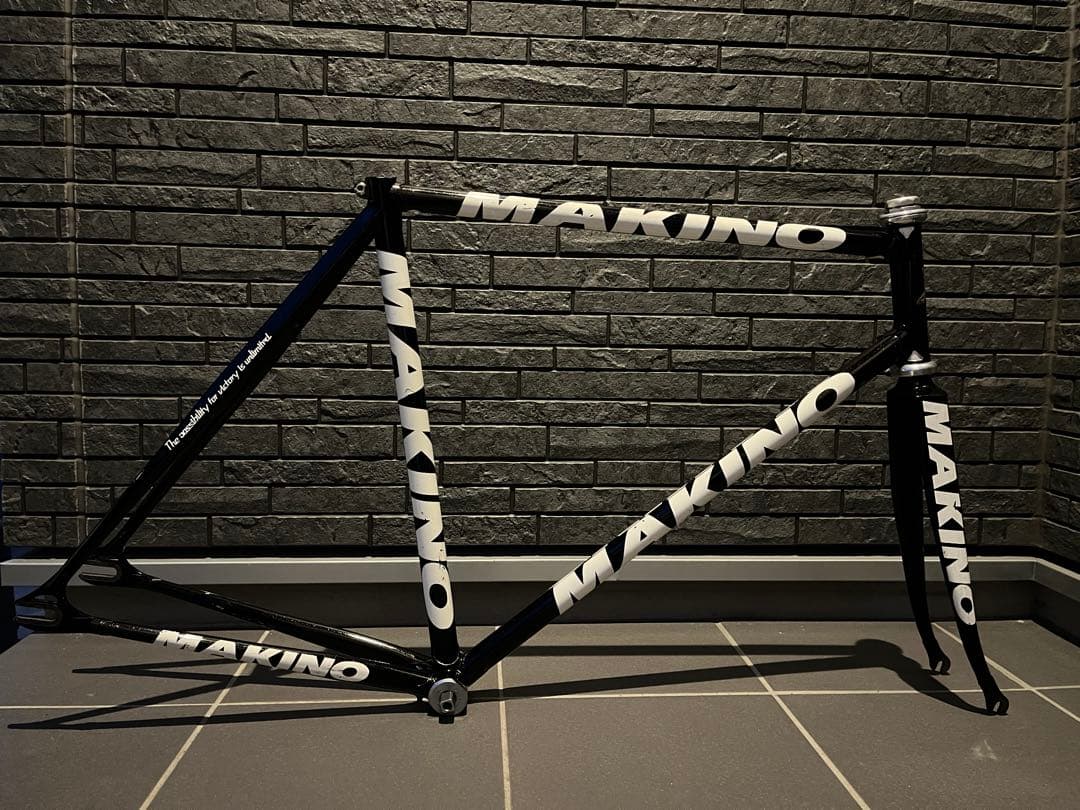 MAKINO njs フレームセット BB付 ピスト 競輪