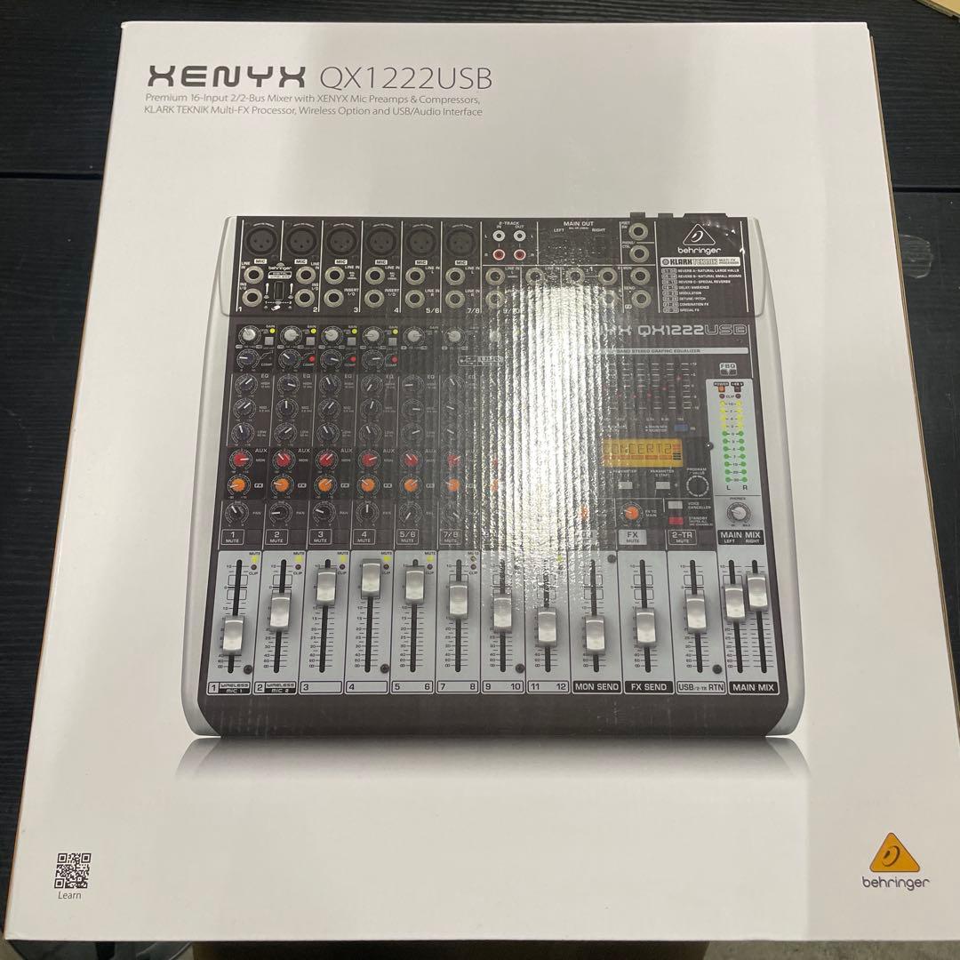 ベリンガー アナログミキサー　XENYX QX1222USB