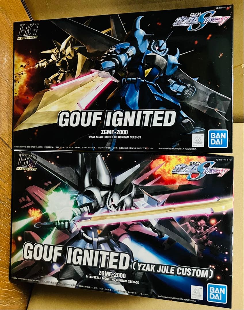1/144 HG グフ イグナイテッド　2点セット