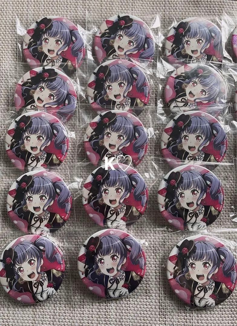 バンドリ Roselia 宇田川あこ 9th 缶バッジ 35個